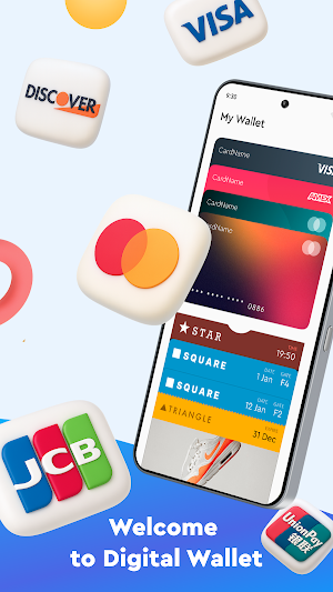 Wallet Cards: Digital Wallet Screenshot 1
