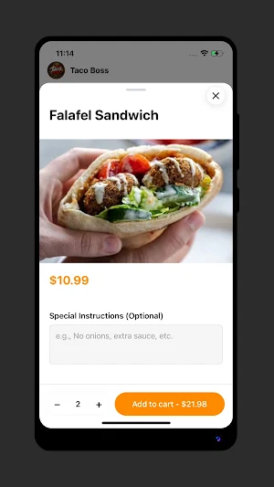 Taco Boss Food Truck Screenshot 2