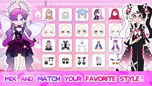 Star Shimmer: Fashion Dress Up Screenshot 2