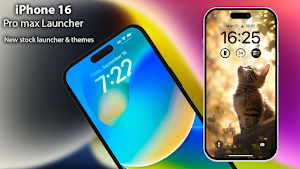 iPhone 16 Pro Max Launcher Screenshot 1