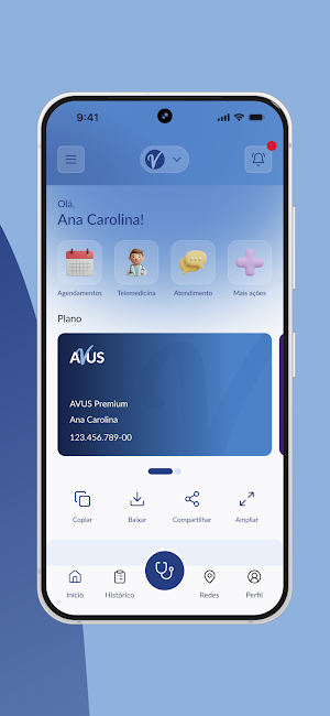 AVUS Saúde Screenshot 1