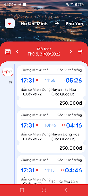 Xe Hồng Sơn Screenshot 2