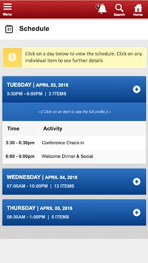 ALDOT Conferences Screenshot 1