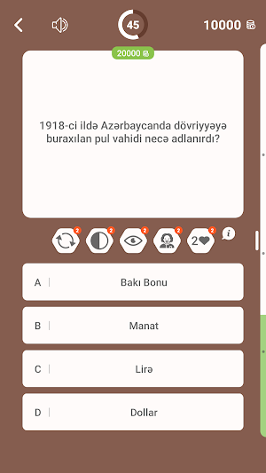 Milyonçu -Azərbaycan Tarixi, Sual Cavab, Söz Oyunu Screenshot 1