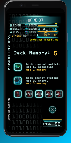 Cyber Loop: Netrunner RPG Screenshot 2