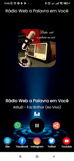 Rádio Web a Palavra em Você Screenshot 2