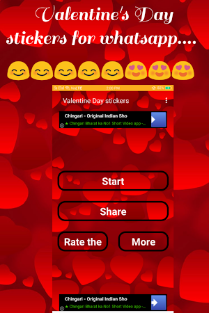 Valentine Stickers For WhatsApp - WAStickerApps Screenshot 1