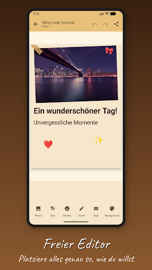 Junk Journal Screenshot 2