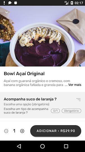 Bravo Açaí Screenshot 1