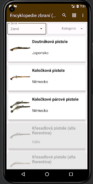 Encyklopedie zbraní DEMO Screenshot 0