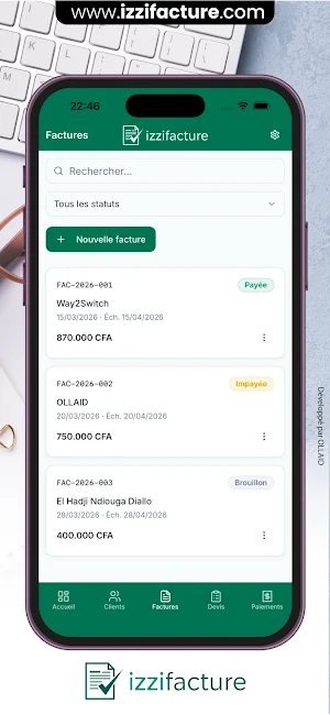 IzziFacture Screenshot 3