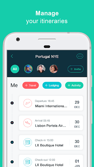 Mobili: Group Travel Planner & Itinerary Organizer Screenshot 1