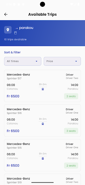 Chap Driver Screenshot 2