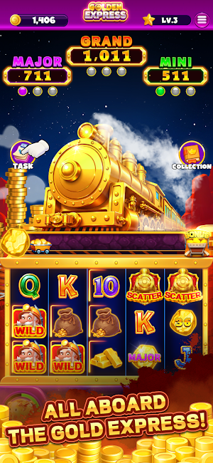 Golden Express Slots Screenshot 0