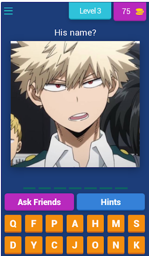 My Hero Academia Travia QUIZ Screenshot 3