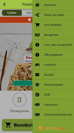 Pizzeria Donna Diana Screenshot 2