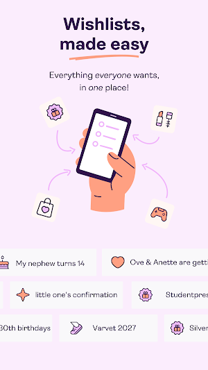 Boon – make & share wishlists Screenshot 0