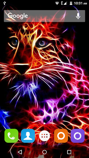 Neon Animal Wallpaper Screenshot 0