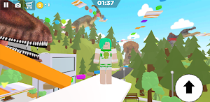 Dino Land Parkour Park Screenshot 3