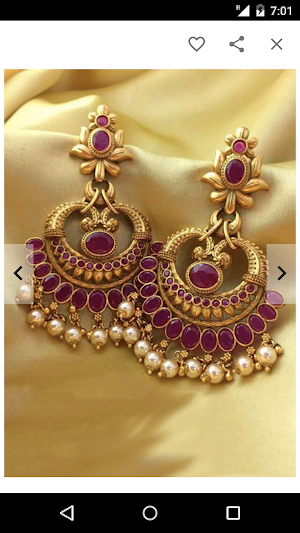 Gold Earring Designs Screenshot 3
