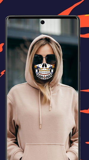 Cagoule Face Mask Photo Editor Screenshot 2