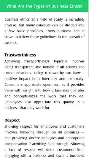 Business Management Screenshot 1