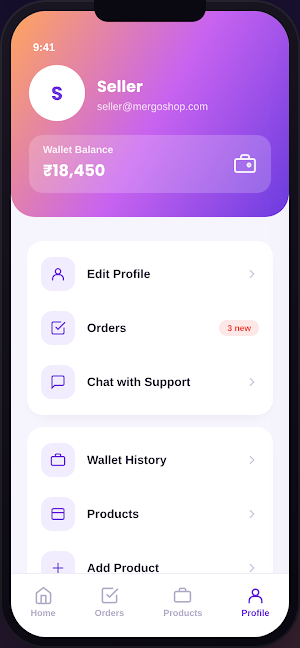 Mergoshop Seller Screenshot 3