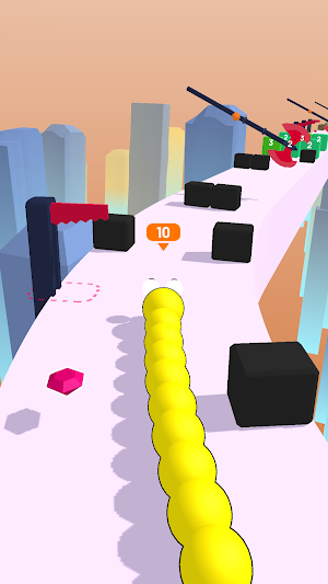 Snake Master - Worm Runner 3D Screenshot 1