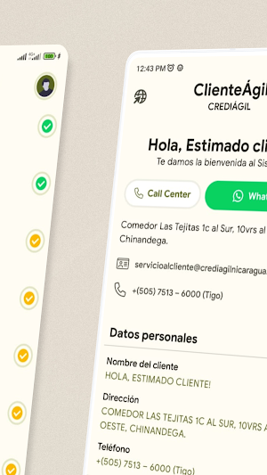 ClienteAgil Screenshot 2