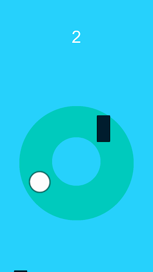 Spinning ball game: the KRUG Screenshot 1