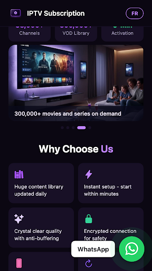 IPTV Subscription Screenshot 0