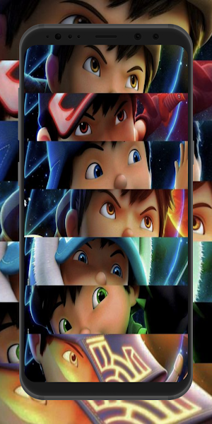Wallpaper Boboi Boy Galaxy HD Screenshot 3