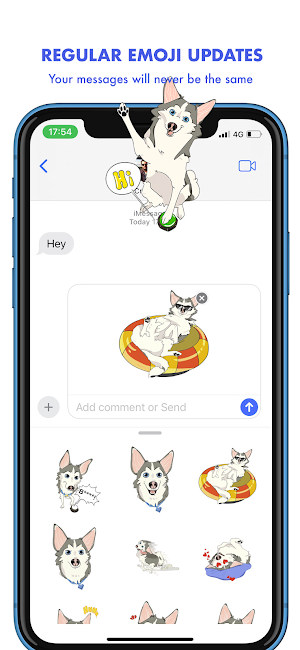 SapphieMoji - Sapphie Pomsky Screenshot 3