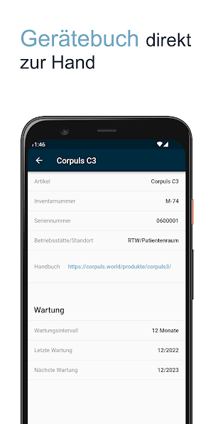 MediLager Screenshot 2