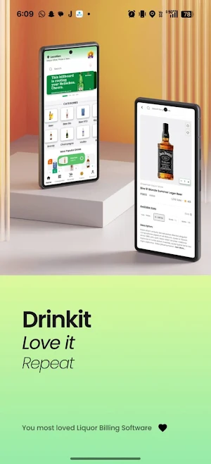 Drinkit: Liquor Stock & Bill Screenshot 1