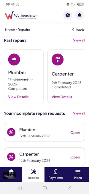 Wythenshawe Community Housing Screenshot 3