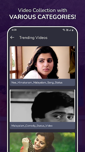 Malayalam Video Status Screenshot 1