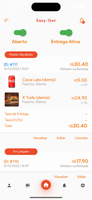 Easy-Get Estabelecimento Screenshot 1