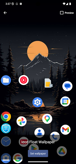Floating Icons Screenshot 1
