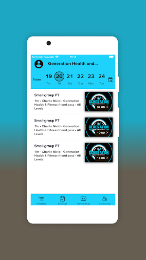 Generation Health & Fitness Screenshot 1