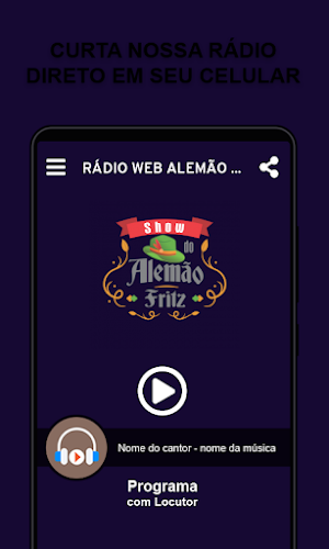 RÁDIO WEB ALEMÃO FRITZ Screenshot 1