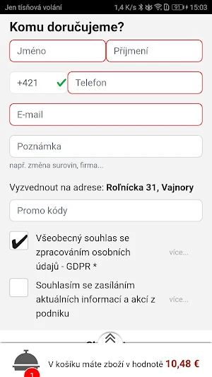 Reštaurácia pri Kaplnke Screenshot 3