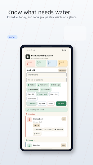 Plant Watering Quick Screenshot 2