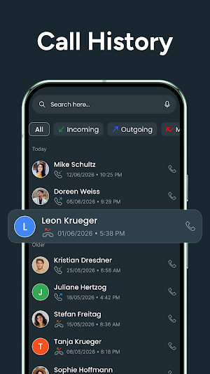 Caller ID - Dialer & Text SMS Screenshot 3