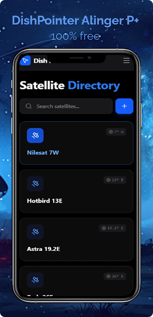 SatFinder Satellite Dish Align Screenshot 0