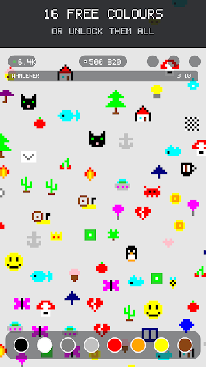 Pixel Wars: MMO Art Battle Screenshot 3