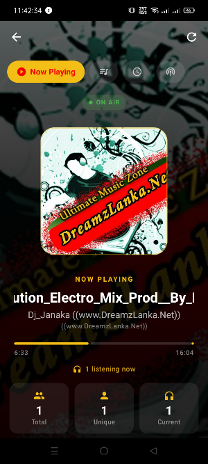 DreamzLanka FM Screenshot 2