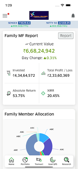 Laddha Finvest Screenshot 0