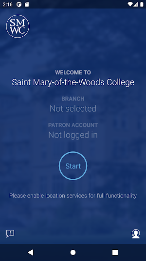 SMWC Library Self-Checkout Screenshot 0