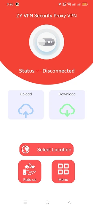 ZY VPN Security Proxy VPN Screenshot 1